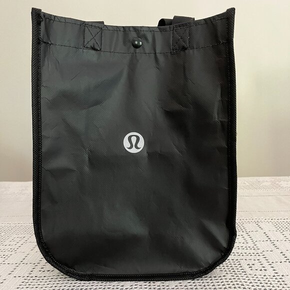 Lululemon black & white small reusable tote bag - Picture 1 of 6